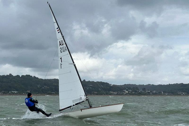 Contenders Travellers trophy round 7 at Hythe & Saltwood  photo copyright George Chandler taken at Hythe and Saltwood Sailing Club and featuring the Contender class