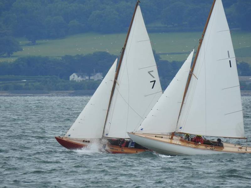 Conwy Fife One Design 2022 'A' Series race 8 photo copyright Ian Bradley taken at Royal Anglesey Yacht Club and featuring the Conwy Fife One Design class