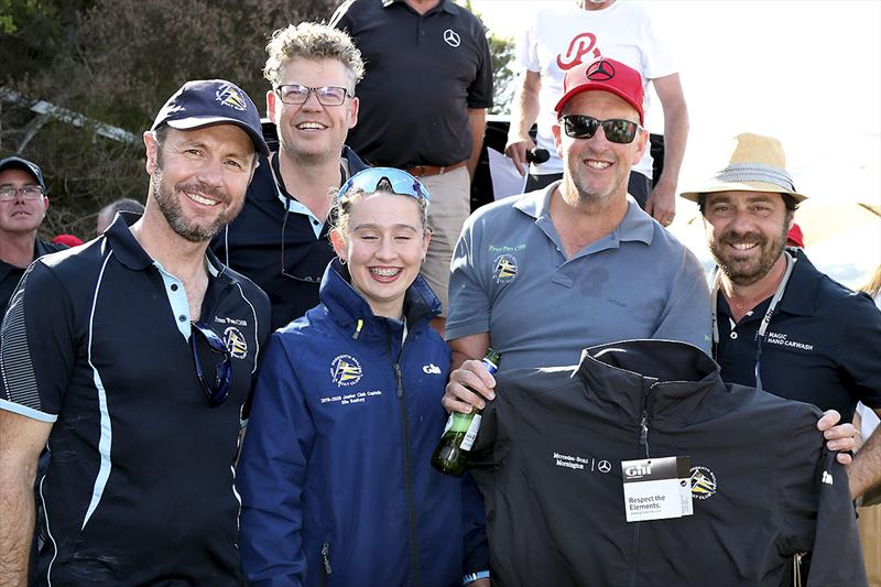 The winning Division Two crew, well  most of the team from Peter Pan... - photo © A.J. McKinnon