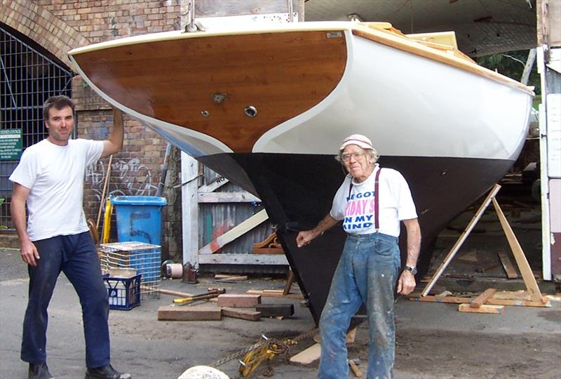 Heritage at Lavender Bay for the Gordons. - photo © Gordon Wooden Boats