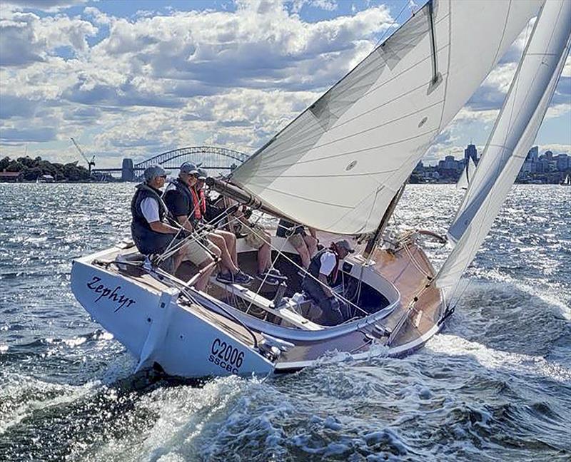 Sydney Couta Boat Week - Zephyr on Sydney Harbour - photo © Couta Boat Association