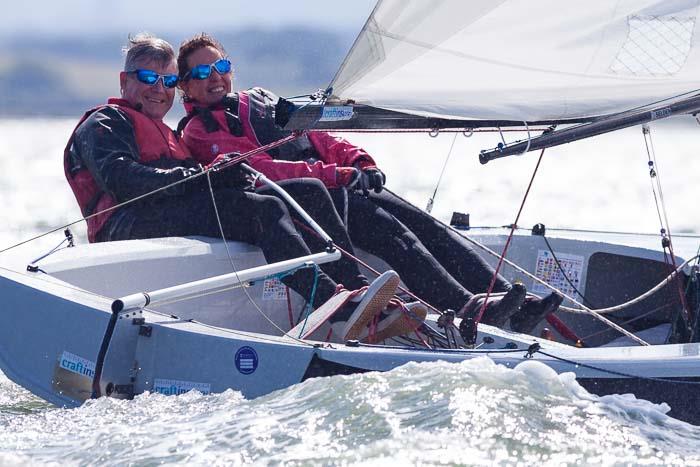 Mark & Jane sailing at adidas Poole Week - photo © David Harding / www.sailingscenes.com