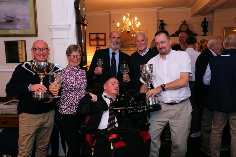 'Bad Boys' crew, first overall, Cruiser class - End of Year Prize-giving at Royal Temple YC - photo © Chris Cox