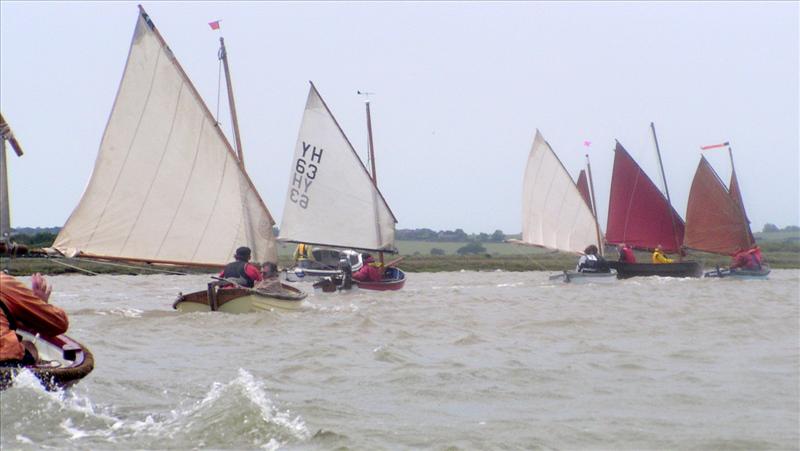 The 12th annual OGA 'Swamazons' race photo copyright Sue Feather taken at  and featuring the Classic & Vintage Dinghy class