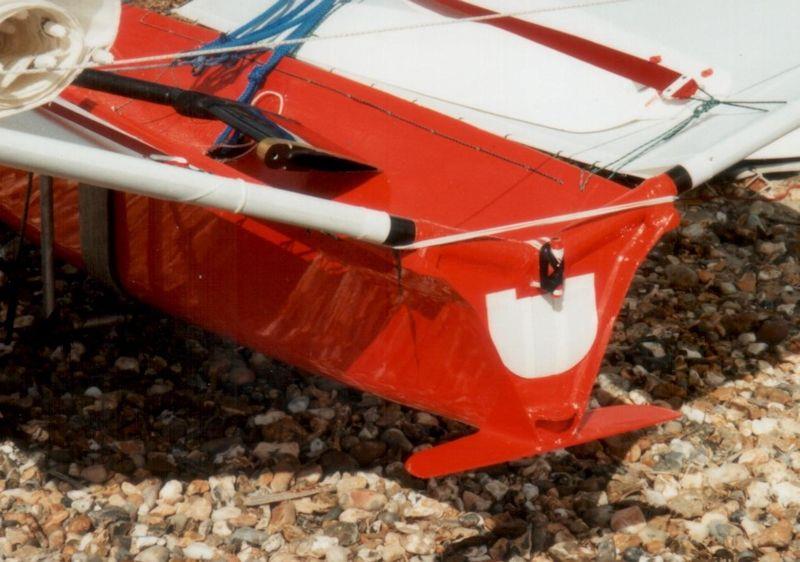 Moth developement: when hulls got so narrow you had to add wings to help stop the boat from pitching around - photo © IMCA