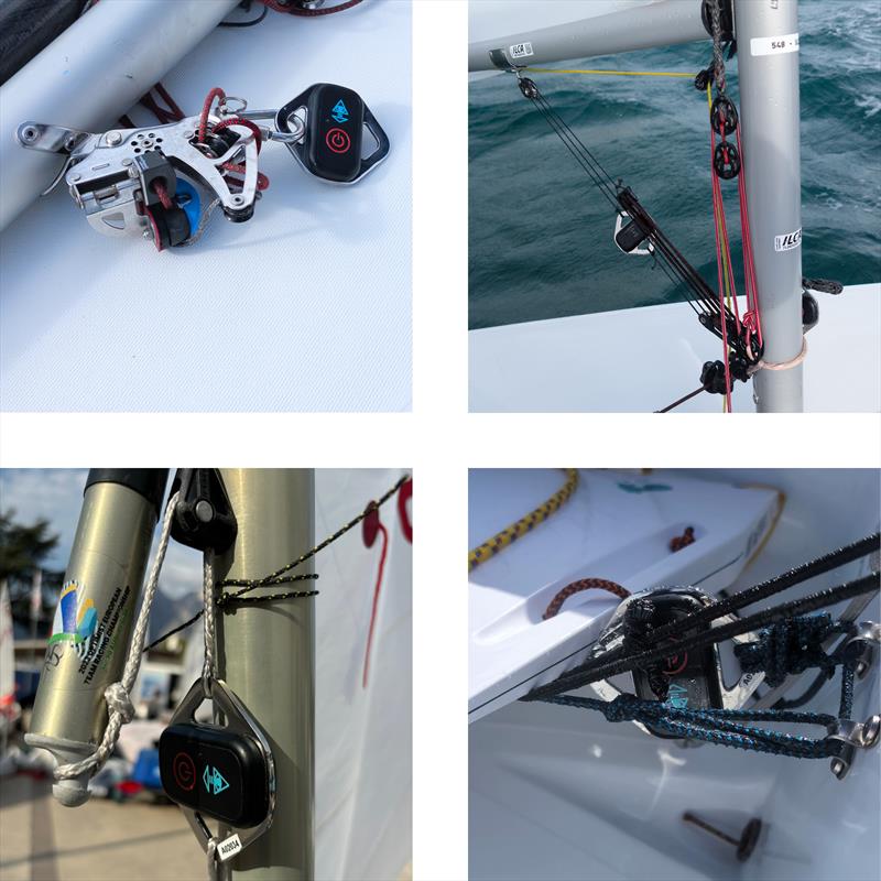 Atto applications (top) ILCA Kicker (bottom l-r) Optimist Sprit, ILCA Toe Strap - photo © Cyclops Marine