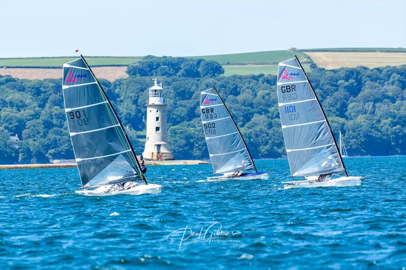 D-One UK National Championship in Plymouth photo copyright Paul Gibbins Photography taken at Royal Western Yacht Club, England and featuring the D-One class