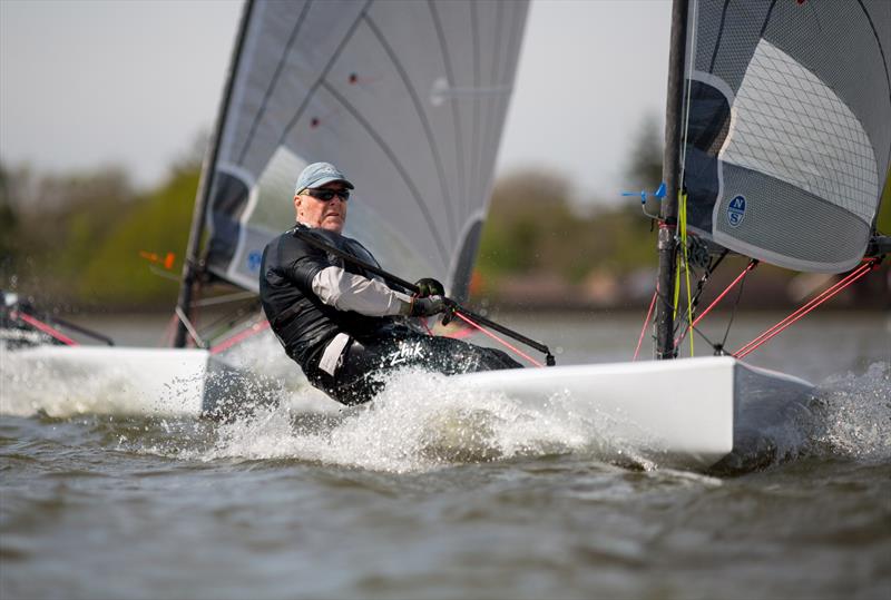 David Valentine during the D-Zero Open at Bough Beech photo copyright Lloyd Roberts, Alex Smith taken at Bough Beech Sailing Club and featuring the D-Zero class