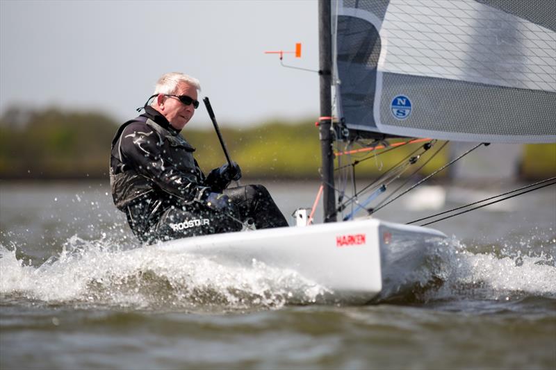 Tim Weeden during the D-Zero Open at Bough Beech photo copyright Lloyd Roberts, Alex Smith taken at Bough Beech Sailing Club and featuring the D-Zero class