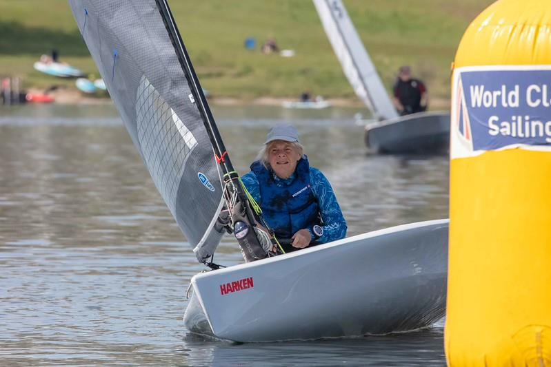 Liz Potter during the Ullswater Magic Marine Daffodil Regatta 2026 - photo © Tim Olin / www.olinphoto.co.uk
