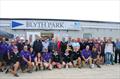 Prizegiving - Noble Marine Dart 15 National Championship at Bridlington © Pauline Love