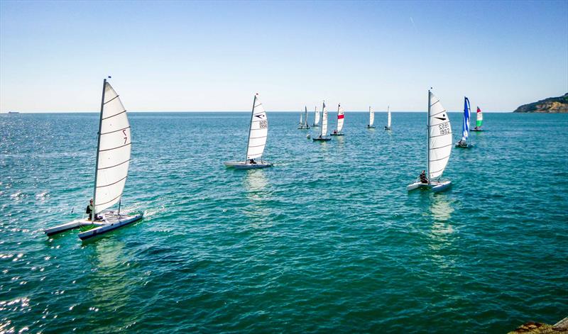 Sandown Regatta 2017 photo copyright Heather Knowles & Yvonne Pike taken at Shanklin Sailing Club and featuring the Dart 15 class