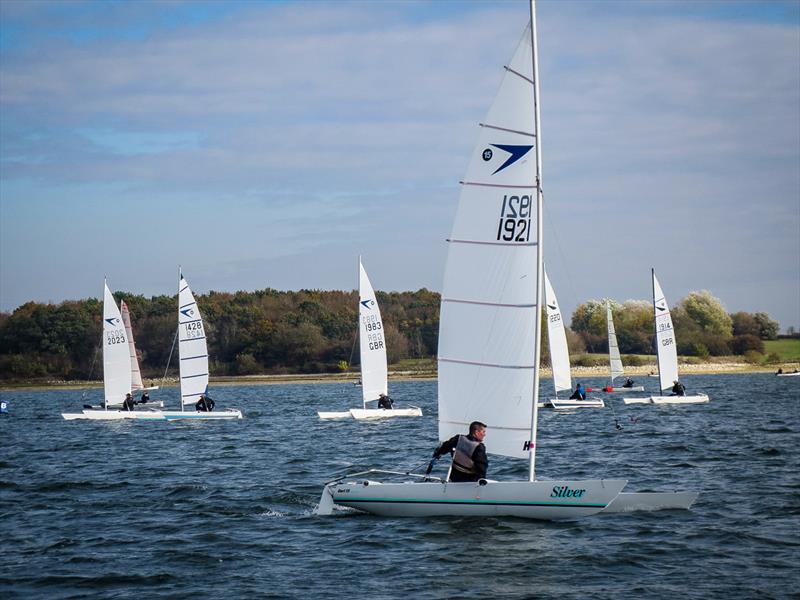 Sprint 15 Inlands at the Grafham Cat Open photo copyright Nigel Denchfield taken at Grafham Water Sailing Club and featuring the Dart 15 class