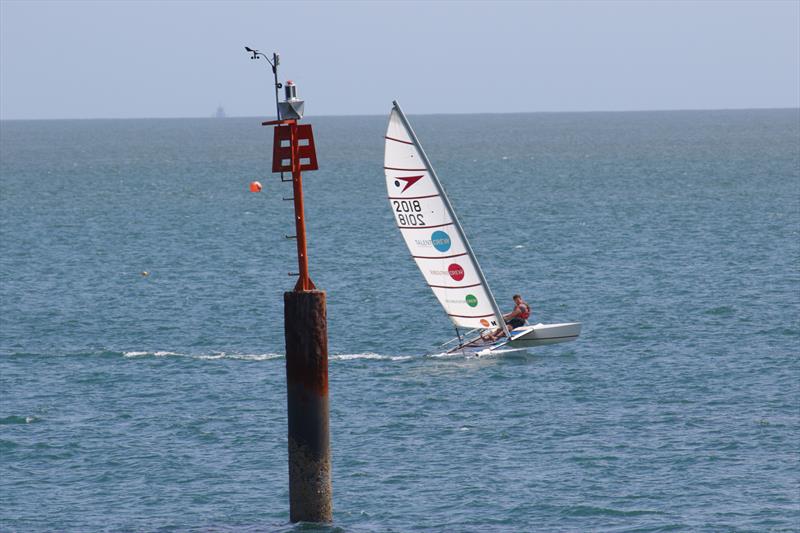 Sprint 15 Southern Championship at Shanklin photo copyright Mary Howie-Wood taken at Shanklin Sailing Club and featuring the Dart 15 class