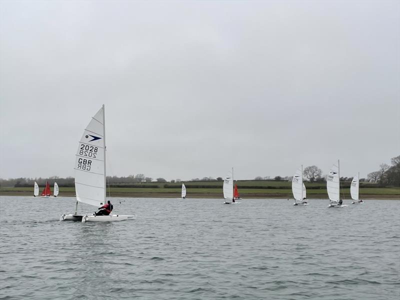 Dart 15 Winter TT at Rutland photo copyright Lee Garton taken at Rutland Sailing Club and featuring the Dart 15 class