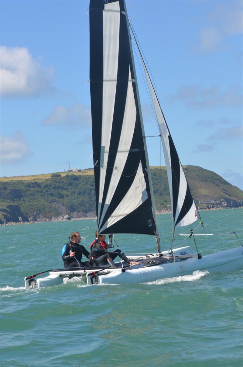 Tresaith Mariners 30th Anniversary Regatta photo copyright Gilly Llewelyn / www.gillyimages.co.uk taken at Tresaith Mariners Sailing Club and featuring the Dart 16 class