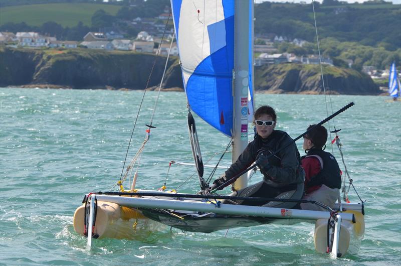 Tresaith Mariners 30th Anniversary Regatta photo copyright Gilly Llewelyn / www.gillyimages.co.uk taken at Tresaith Mariners Sailing Club and featuring the Dart 16 class