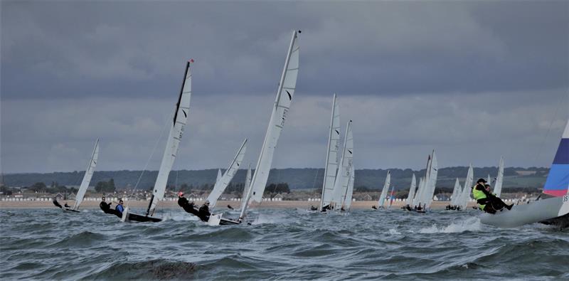 Dart 18 Nationals at Worthing photo copyright Nick Champion / www.championmarinephotography.co.uk taken at Worthing Sailing Club and featuring the Dart 18 class