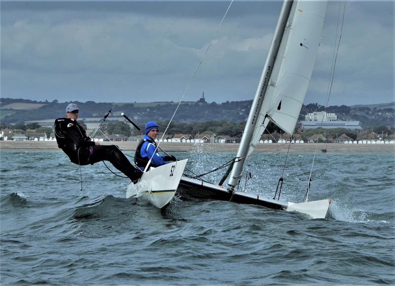 Dart 18 Nationals at Worthing photo copyright Nick Champion / www.championmarinephotography.co.uk taken at Worthing Sailing Club and featuring the Dart 18 class