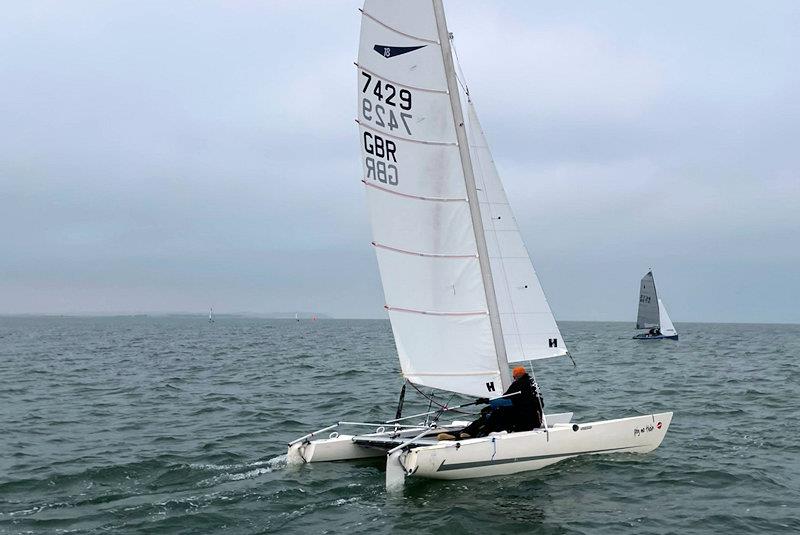 Runners up, Dickie Ledger and Sarah Oliver - Whitstable Week - photo © Steve Gray