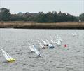 Two secs to go, 30 over, during DF95 EKRFC Summer Series Event 9 © Peter Jackson