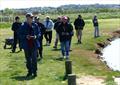 DF95 Spring Series at East Kent RSC - The skippers during Event 6 © Jim La Roche
