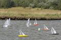 Leeward Gate 2 during the DF95 Metropolitan and Southern TT at East Kent Radio Sailing Club © Simon Thornton