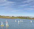 Most of the fleet downwind - DF95 Autumn Series at Barton's Point week 6 &copy; Mike Brand