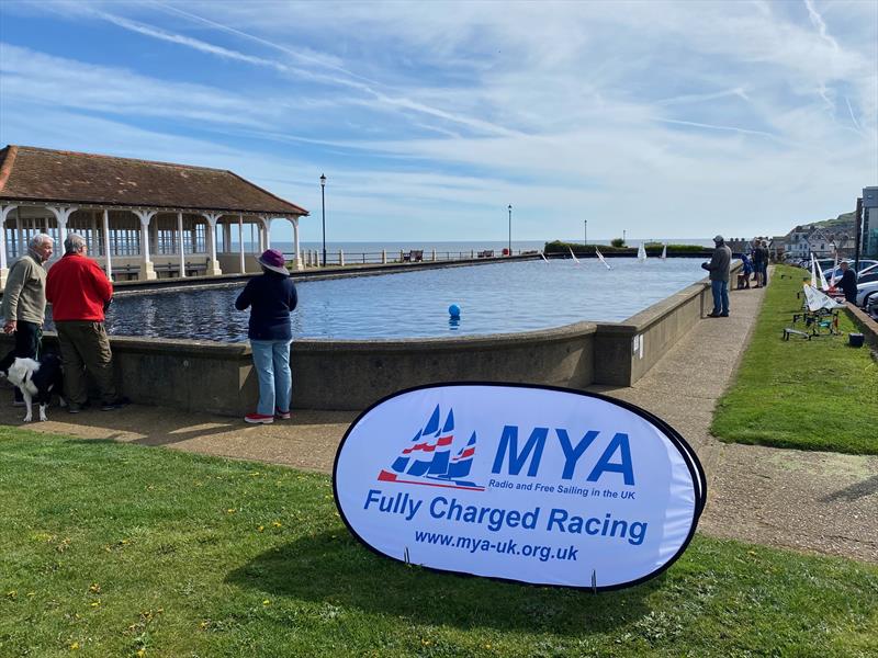 Bucket & Spade Cup at Sheringham Boating Lake  photo copyright Andy Start taken at Huntingdon Radio Yacht Club and featuring the DF95 class