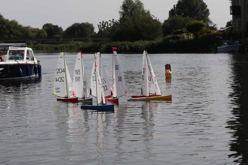 Huntingdon Radio Yacht Club's 'Afternoon on the River' photo copyright Andy Wallace taken at Huntingdon Radio Yacht Club and featuring the DF95 class