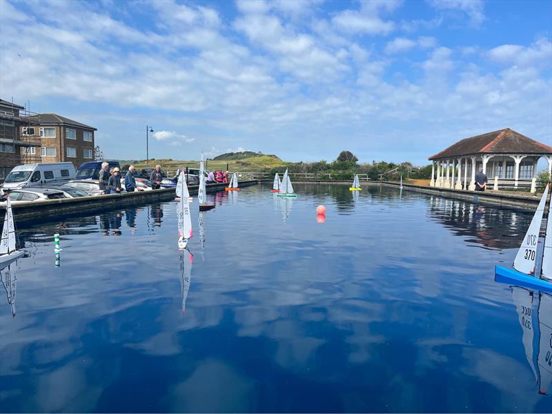 DF95 Bucket & Spade Cup photo copyright Andy Start taken at Huntingdon Radio Yacht Club and featuring the DF95 class