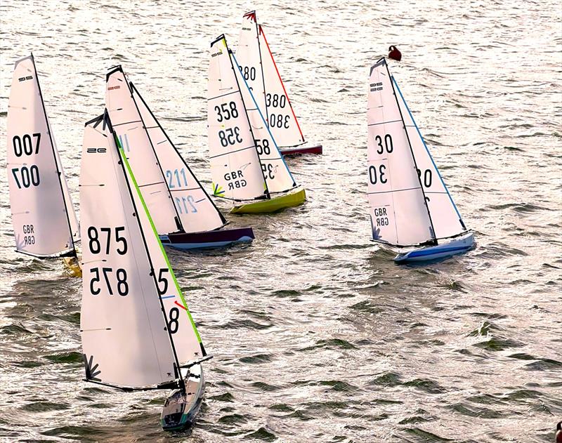 DF95 Autumn Series at Barton's Point week 7 photo copyright Mike Brand taken at East Kent Radio Sailing Club and featuring the DF95 class