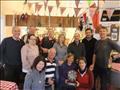 Winning HSC team in front of the Thirsty Sailor bar with the Thames Valley Inter-Match Shield, Team Captain Carol Stitson and HSC Commodore Peta Bowyer hold the trophy © Duncan Mackay