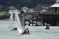 Second race start off Bangor pier, day 2 - Menai Strait Regattas © Ian Bradley