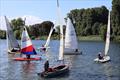 Matty Key wins the start - Minima Regatta 2025 © Eileen Barry