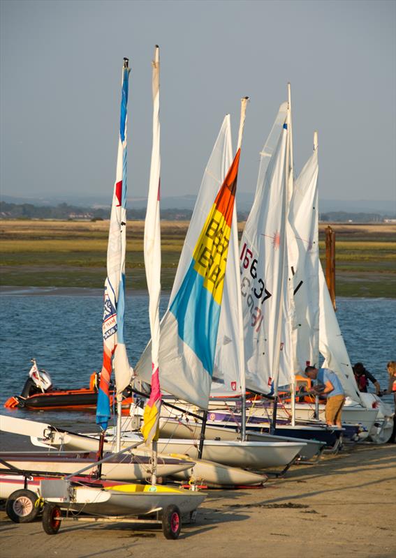 Ready to sail at Tudor Sailing Club photo copyright Hannah Barnes taken at Tudor Sailing Club and featuring the Dinghy class