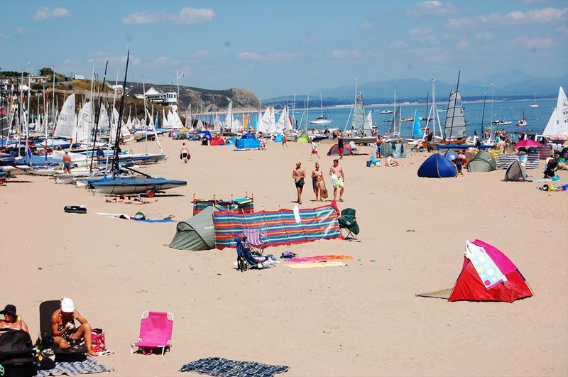 Abersoch Week captures perfectly that family/racing balance. You sail either in the morning or the afternoon, the rest of the time you're on the beach! - photo © David Henshall