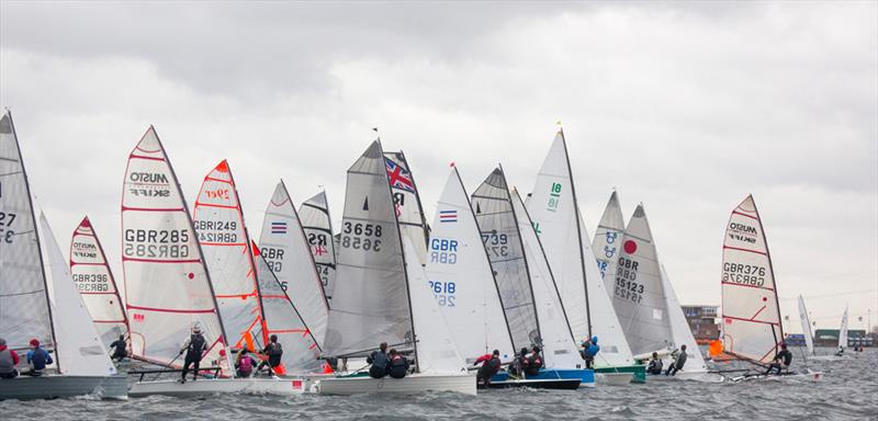 Selden SailJuice Winter Series Datchet Flyer on 8-9 December photo copyright Tim Olin / www.olinphoto.co.uk taken at Datchet Water Sailing Club and featuring the Dinghy class