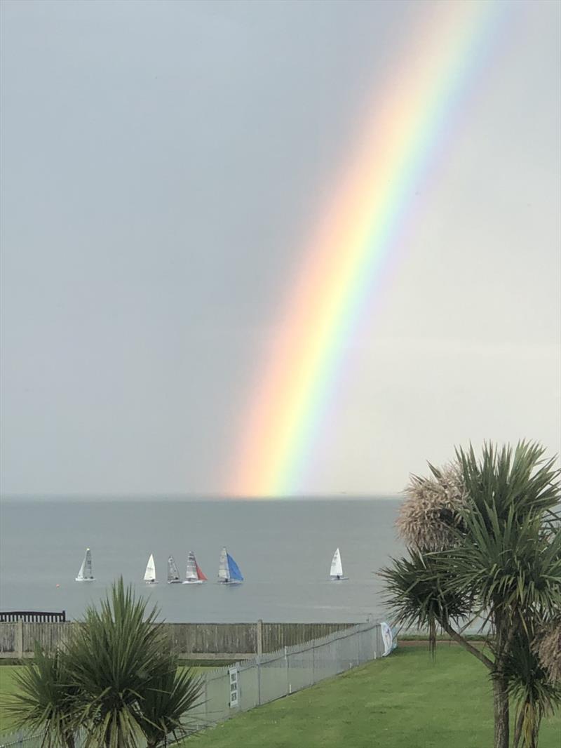 Great Yarmouth & Gorleston Sailing Club Beach Regatta photo copyright Lorna Howard taken at Great Yarmouth & Gorleston Sailing Club and featuring the Dinghy class