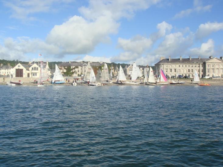 Anglesey Offshore Dinghy Race photo copyright Steve Norris taken at Red Wharf Bay Sailing Club and featuring the Dinghy class