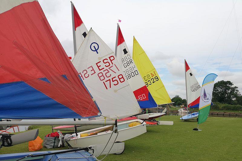 Derbyshire Youth Sailing at Trent Valley photo copyright Joanne Hill taken at Trent Valley Sailing Club and featuring the Dinghy class