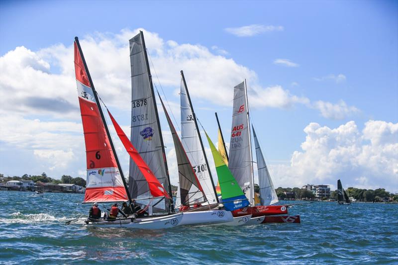 Pre-start - 2023 Zhik Combined High Schools Sailing Championships, day 3 - photo © Red Hot Shotz - Chris Munro