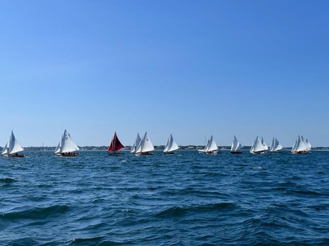 Herreshoff H-12 half Class racing action - photo © the Edgartown Yacht Club