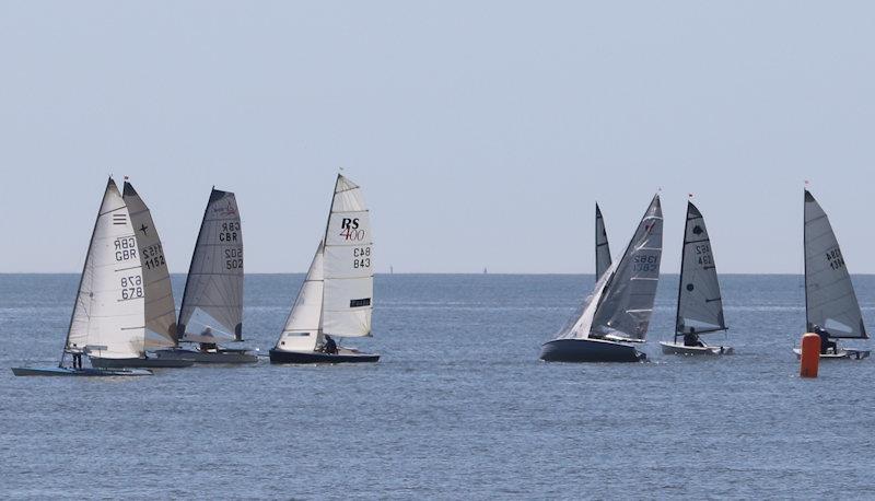 Great Yarmouth & Gorleston SC 75th Anniversary Beach Regatta photo copyright GYGSC taken at Great Yarmouth & Gorleston Sailing Club and featuring the Dinghy class