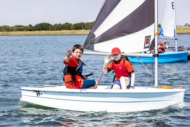 Royal Lymington Yacht Club to celebrate 40 years of Wednesday Junior Sailing  photo copyright Alex Irwin / www.sportography.tv taken at Royal Lymington Yacht Club and featuring the Dinghy class