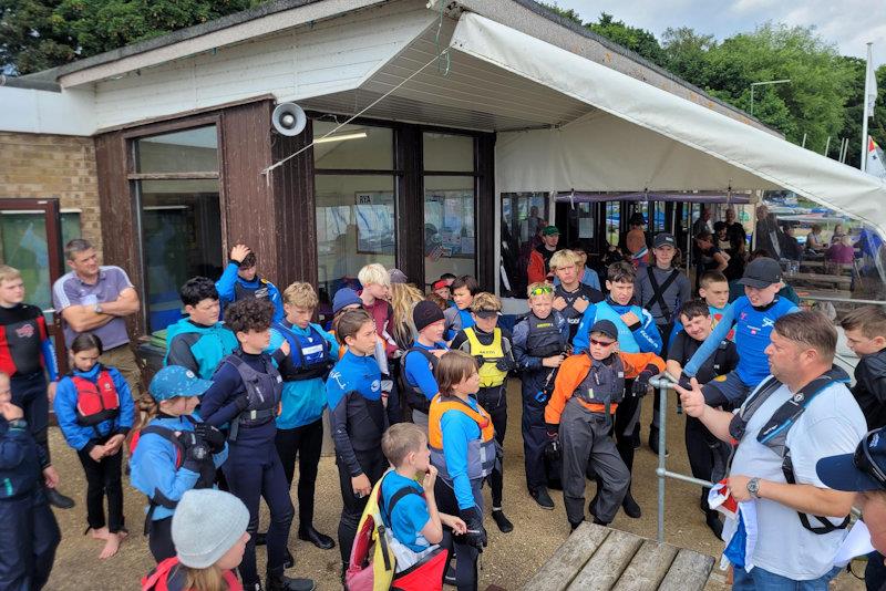 P&B Northamptonshire Youth Series round 5 at Northampton SC photo copyright Norman Byrd taken at Northampton Sailing Club and featuring the Dinghy class