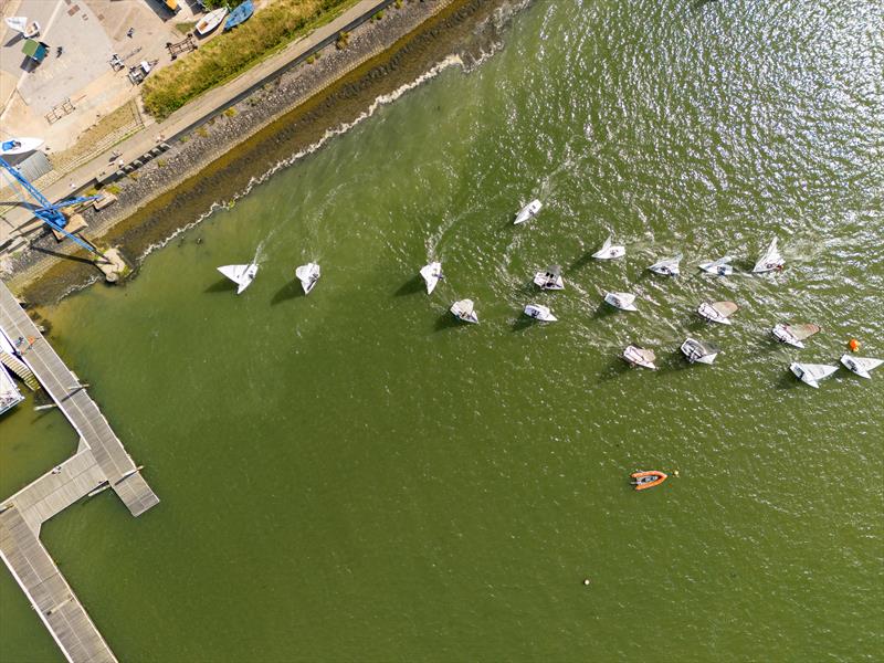 Race pre start during Royal Corinthian Yacht Club Super Saturday 2024 - photo © Petru Balau Sports Photography / sports.hub47.com