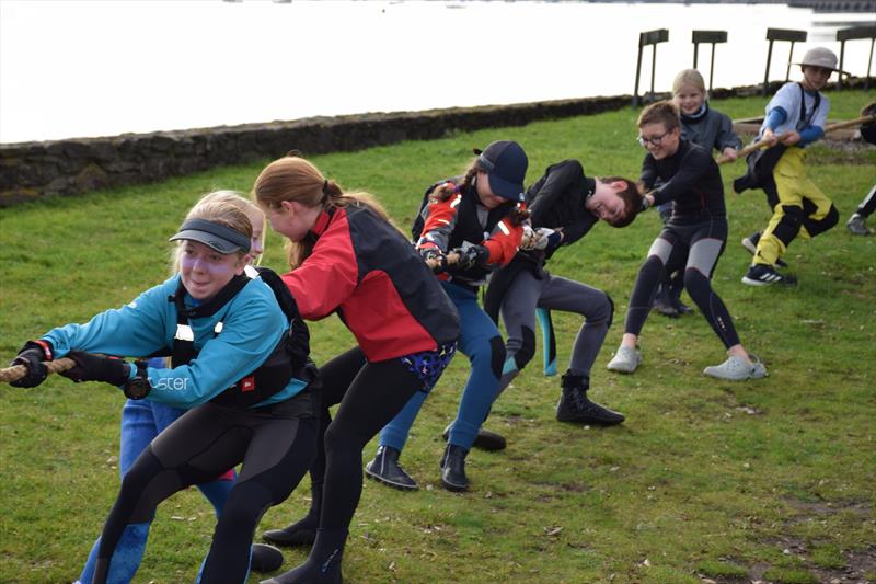 Junior open meeting (with Capture the Flag and Tug of War) at Starcross - photo © Freya B