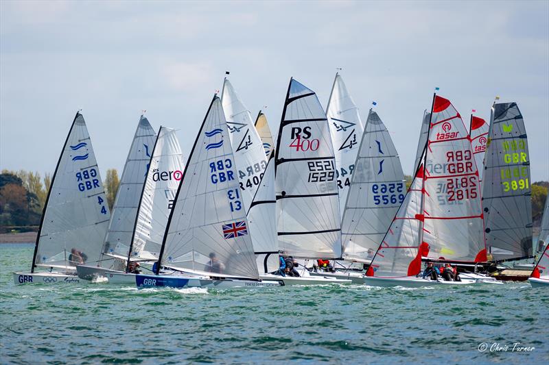 Hayling Island Sailing Club November-December Series photo copyright Chris Turner taken at Hayling Island Sailing Club and featuring the Dinghy class