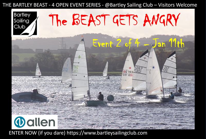 The Bartley Beast photo copyright Debbie Degge taken at Bartley Sailing Club and featuring the Dinghy class